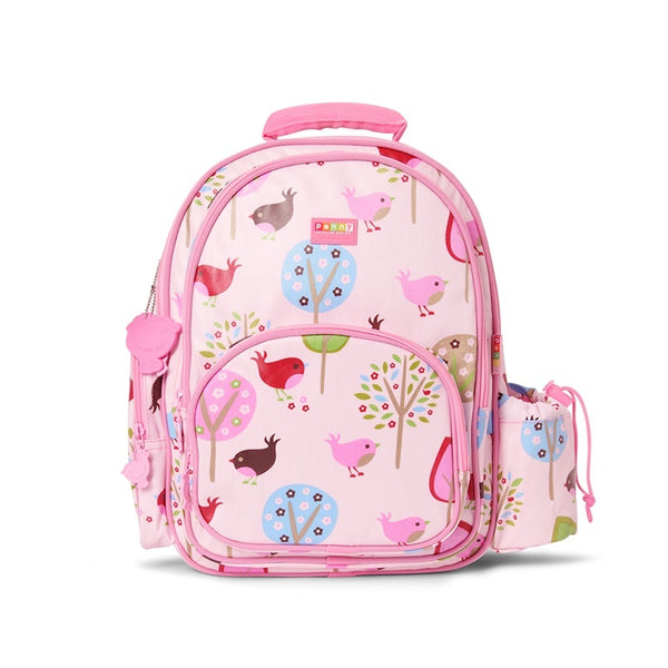 Penny Scallan Large Backpack in Chirpy Bird Print