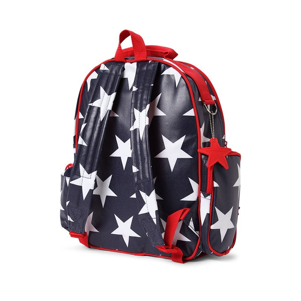Penny Scallan Large Backpack in Navy Star Print