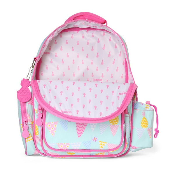 Penny Scallan Large Backpack in Pineapple Bunting Print