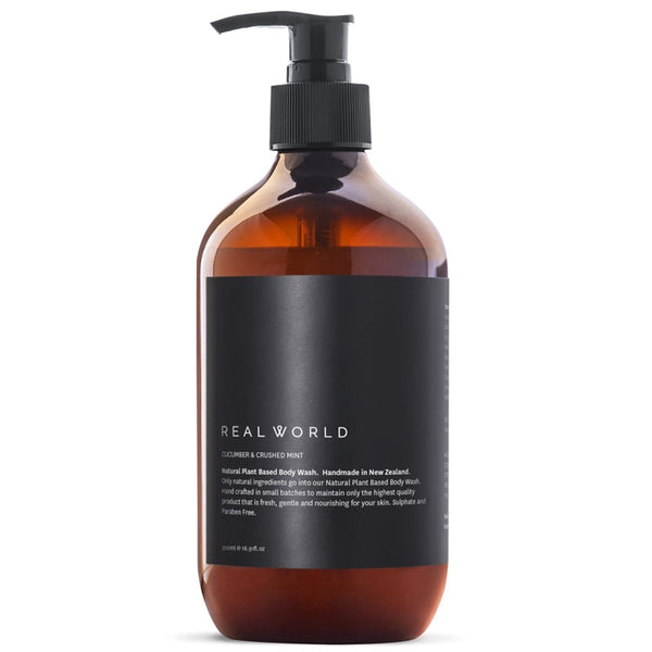 Real World - Cucumber Crushed Mint Body Wash