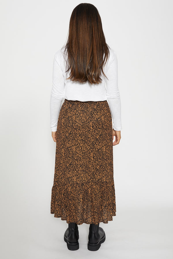 Stella + Gemma - Linda Skirt - Mocha Zebra