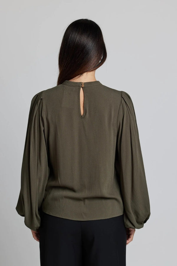 Stella + Gemma - Bowery Blouse - Crocodile