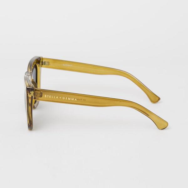 Stella + Gemma - Havana Olive Sunglasses