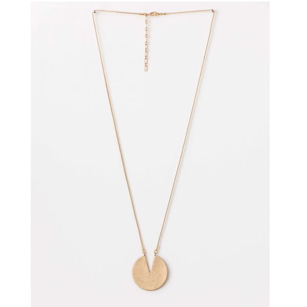 Stella + Gemma - Gold Chain and Moon Necklace