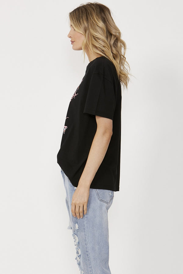 Sass - Surrender Top - Black | milk + ginger