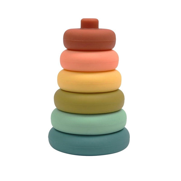 OB Designs - Silicone Stacker Tower - Cherry