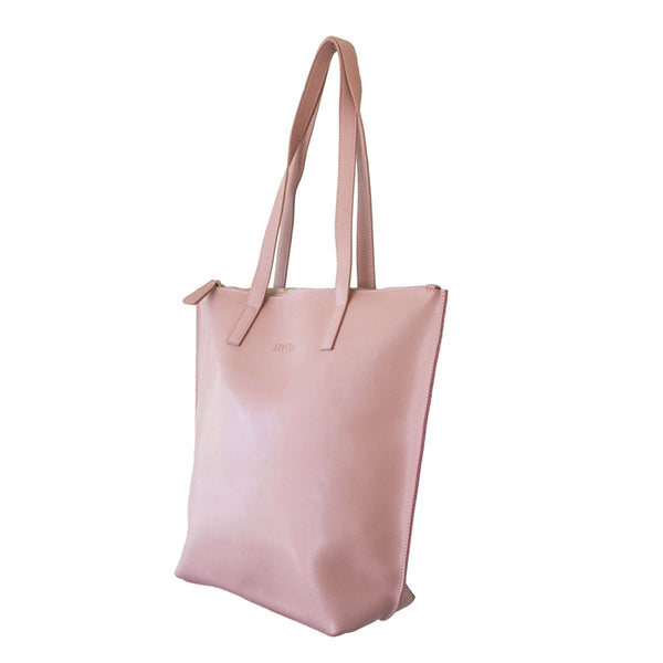 Hoopla - Small Zip Tote - Dusty Pink