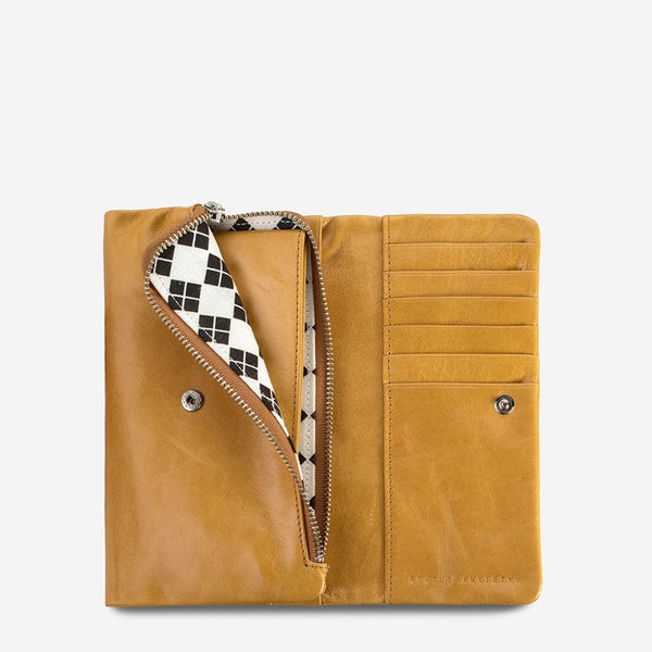 Status Anxiety Audrey Wallet in Tan