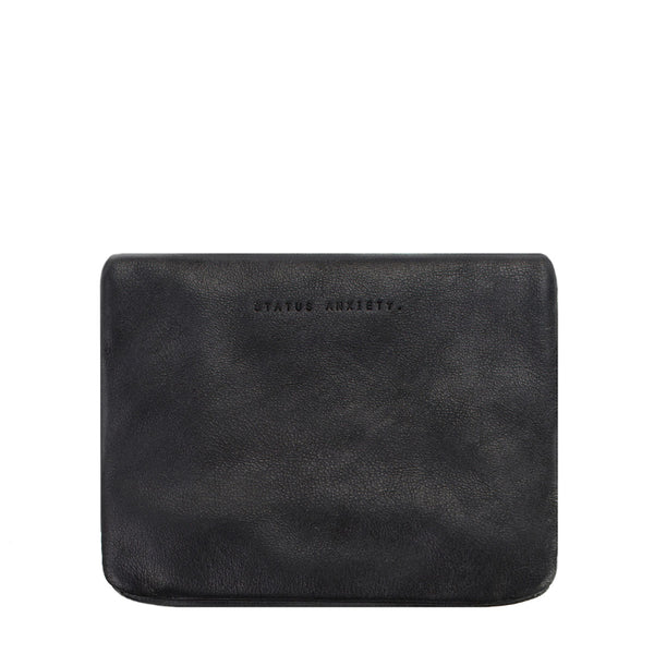 Status Anxiety Wallet Norma in Black Back