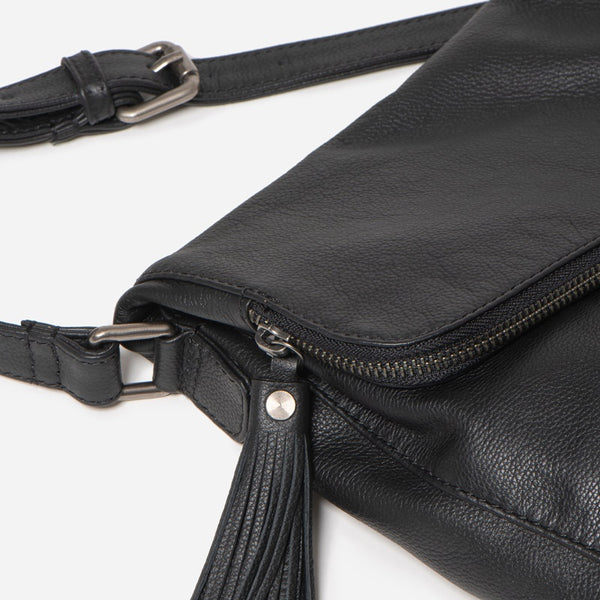 Stitch & Hide - Alexa Satchel Bag - Black