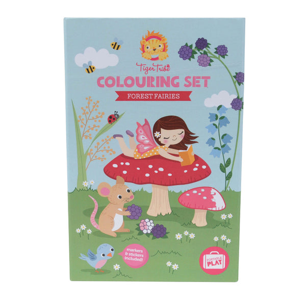 Tiger Tribe Colouring Set Forest Fairies