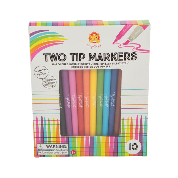 Tiger Tribe Two Tip Markers