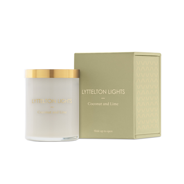 Lyttelton Lights - Small Candle - Coconut & Lime