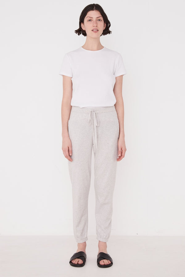 Assembly Label - Cotton Cashmere Lounge Pant - Grey Marle