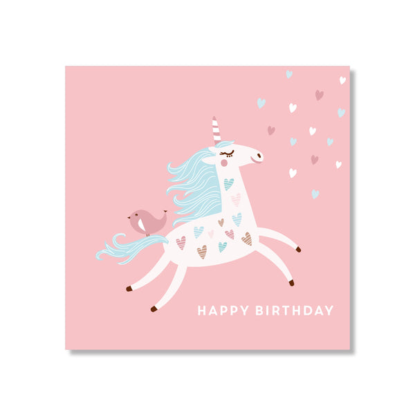 Just Smitten Mini Gift Card - Pretty Unicorn