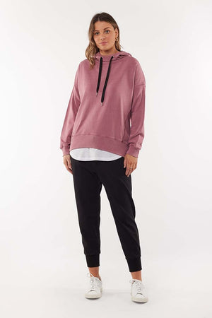 Foxwood - Jasmine Hoodie - Rose Pink | milk + ginger