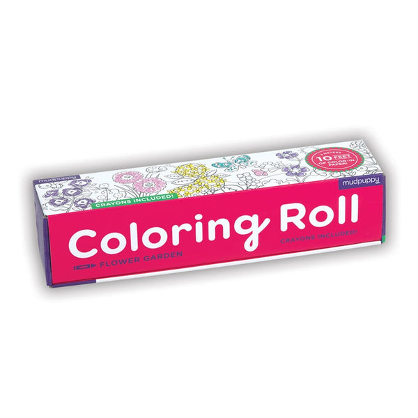Mudpuppy - Flowers Garden Colouring Roll (Large)