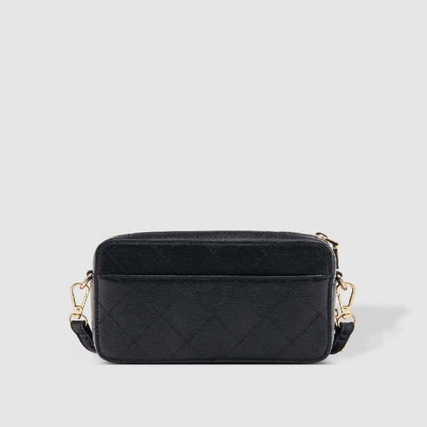 Louenhide - Cassidy Lizard Crossbody Bag - Black