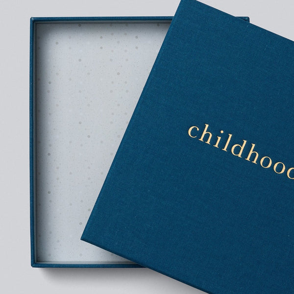 Write to Me - Childhood - Your Childhood Memories - Royal Blue