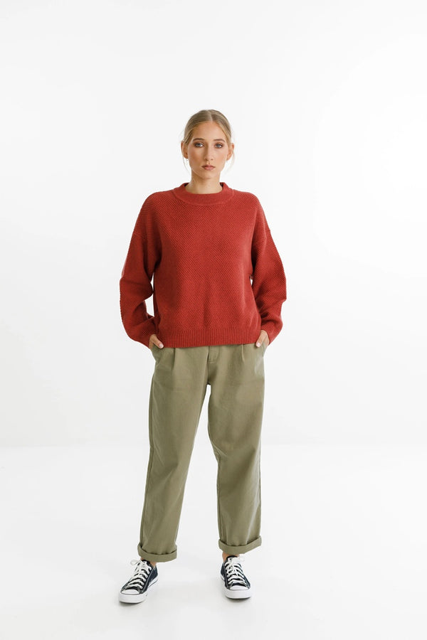 Thing Thing - Marcella Knit - Red