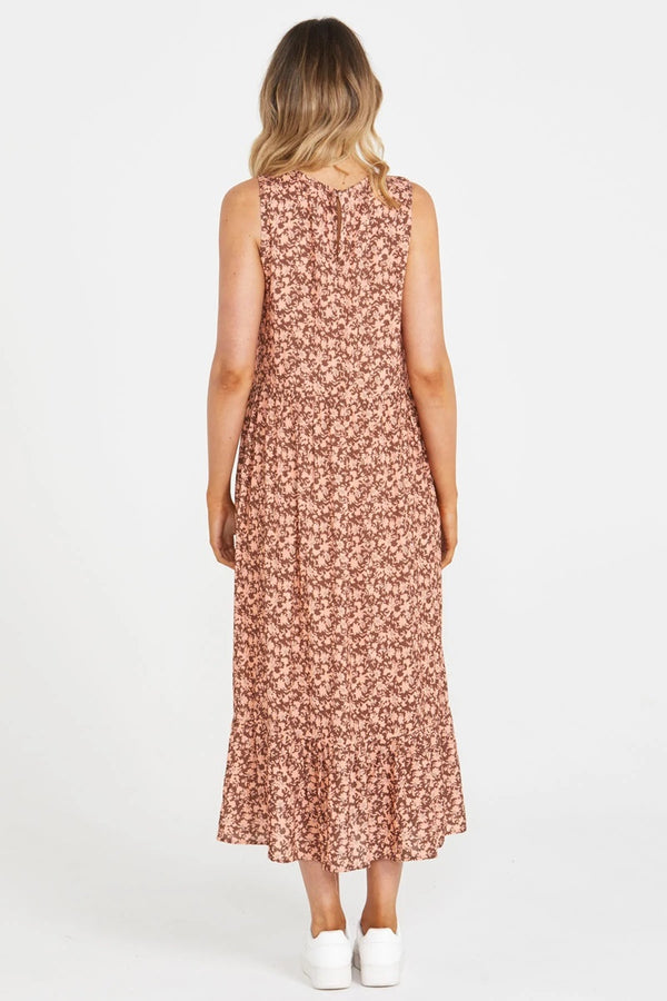 Sass - Juliet Midi Dress - Musk Field