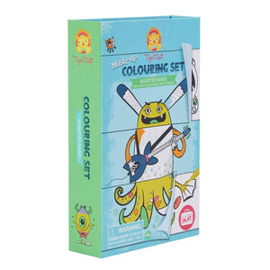 Tiger Tribe - Mash Up Colouring Set - Monster Mash | milk + ginger