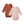 Load image into Gallery viewer, Nature Baby - 2 Pack Derby Long Sleeve Bodysuit - Rose Bud/Terracotta
