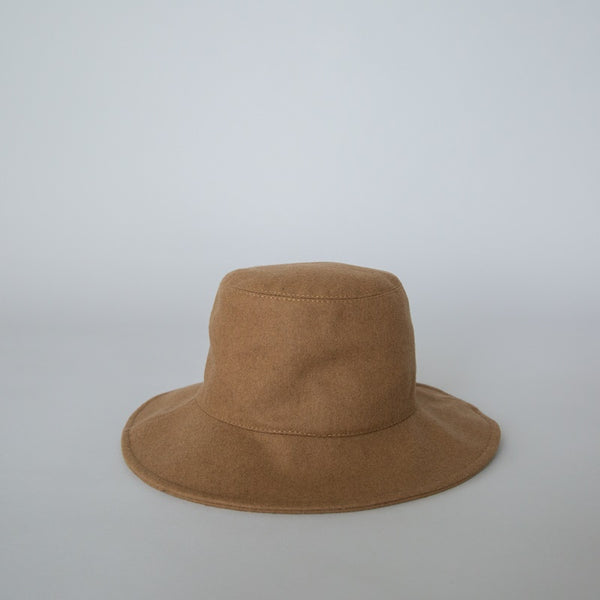 SOPHIE - Wool Bucket Hat - Camel