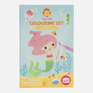 Tiger Tribe - Colouring Set - Mermaids | milk + ginger