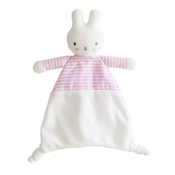Alimrose - Baby Bunny Comforter Pink Stripe