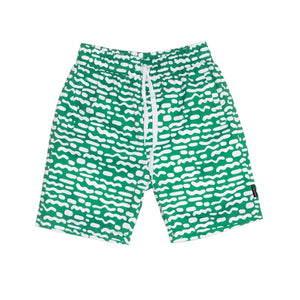 Band of Boys - Boardies Stripe Repeat - Green | milk + ginger