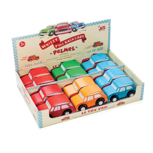 Le ToyVan - Whiz Pull Back Cars | milk + ginger