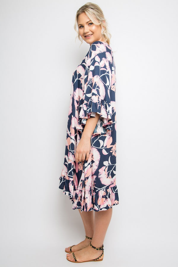 PQ Collection - Flyaway Dress - Blossom Gum
