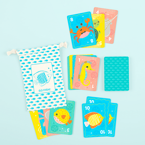 Mudpuppy - Go Fish Under the Sea Playing Cards