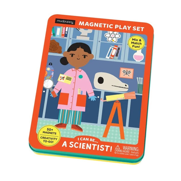 Mudpuppy - I Can Be A Scientist! Magnetic Play Set