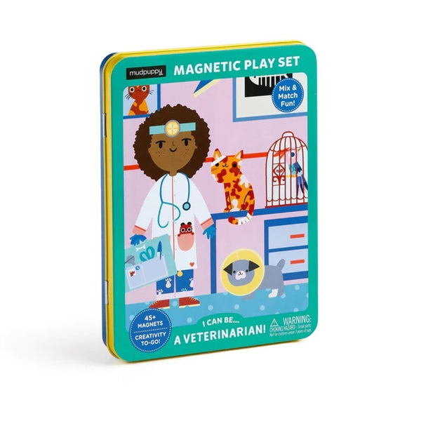 Mudpuppy - I Can Be A Veterinarian!  Magnetic Play Set