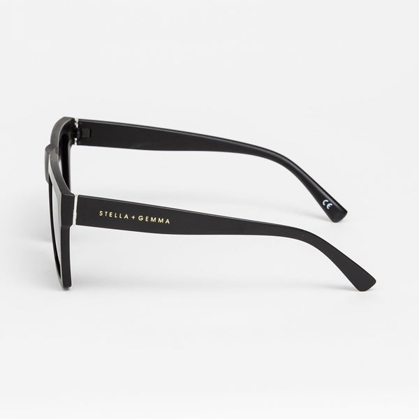 Stella + Gemma - Lucie Sunglasses - Matt Black