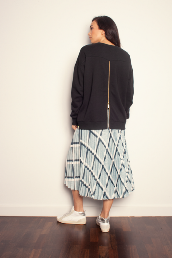 The Others - The Sunray Skirt - Moss Check