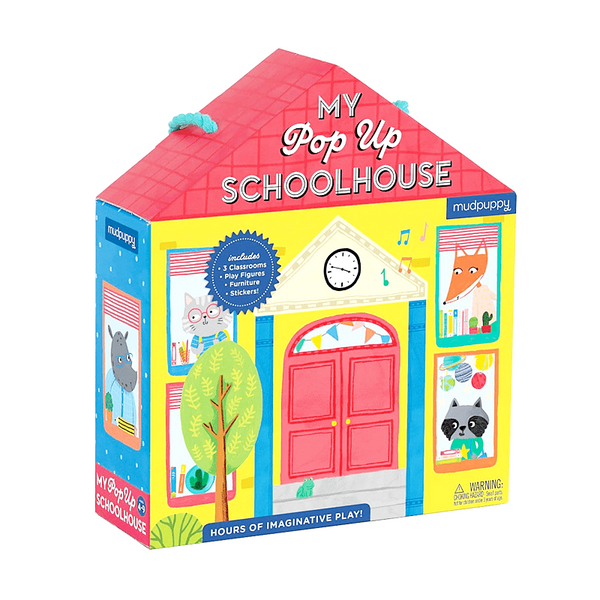 Mudpuppy - My Pop Up Schoolhouse