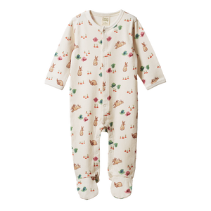 Nature Baby - Stretch & Grow - Country Bunny Print