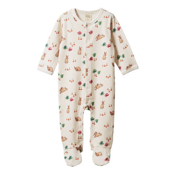 Nature Baby - Stretch & Grow - Country Bunny Print