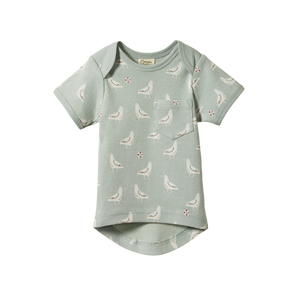 Nature Baby - Short Sleeve Pocket Tee - Albie | milk + ginger