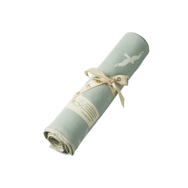 Nature Baby - Cotton Wrap - Flying Albatross | milk + ginger