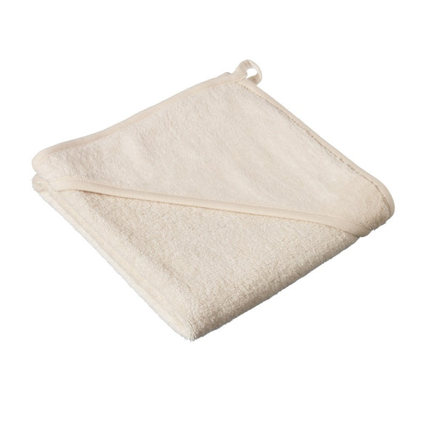 Nature Baby - Cotton Hooded Bath Towel - Natural