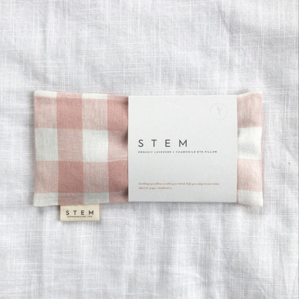 STEM - Lavender + Chamomile Eye Pillow - Petal Gingham