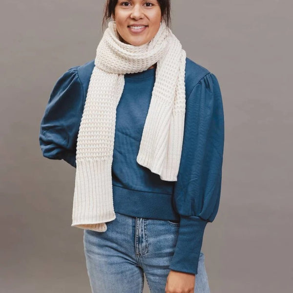 Hello Friday - Pippa Scarf - Cream