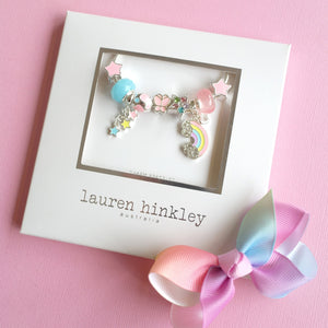 Lauren Hinkley - Rainbow Charm Bracelet | milk + ginger