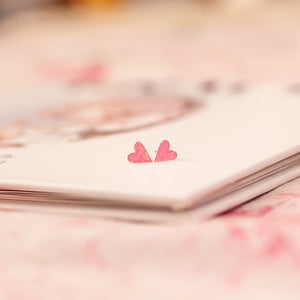 Lauren Hinkley - Sparkle Heart Earrings | milk + ginger