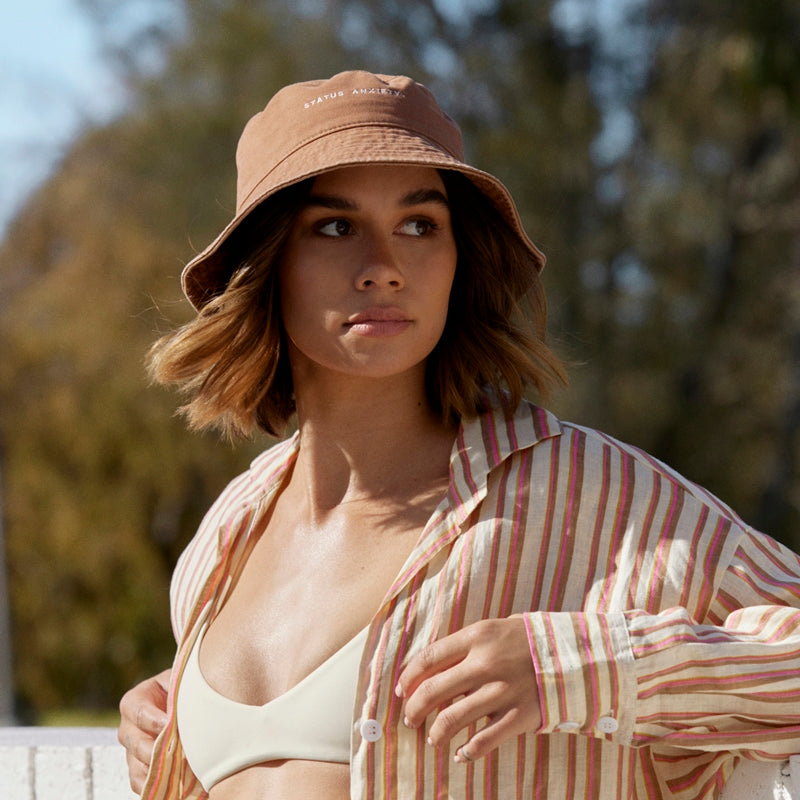 Shop Status Anxiety - Time To Be Alive - Rust | milk + ginger – Milk ...