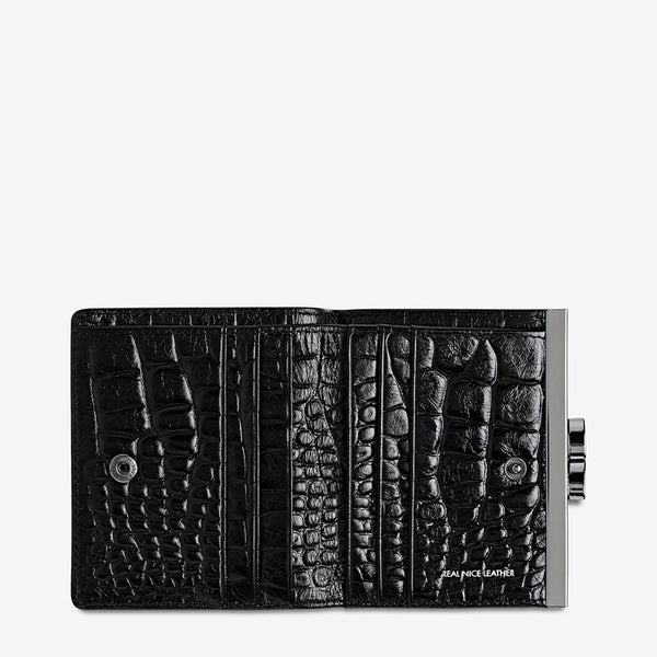 Status Anxiety - As You Were - Black Croc Emboss